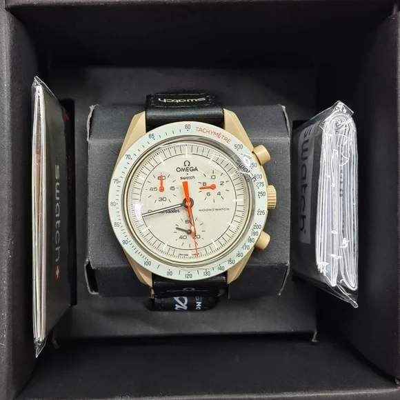 Swatch X Omega MoonSwatch Mission to Jupiter Watch